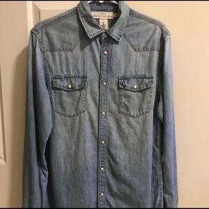 H&M’s denim shirt/jacket